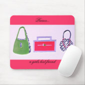 財布…女の子の親友のmousepad マウスパッド (マウス)