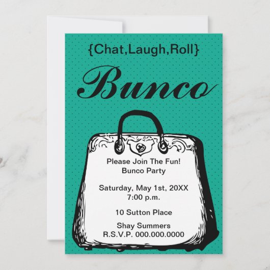 財布 招待状 (正面)