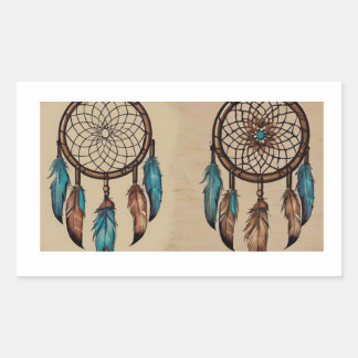 財布 長方形シール