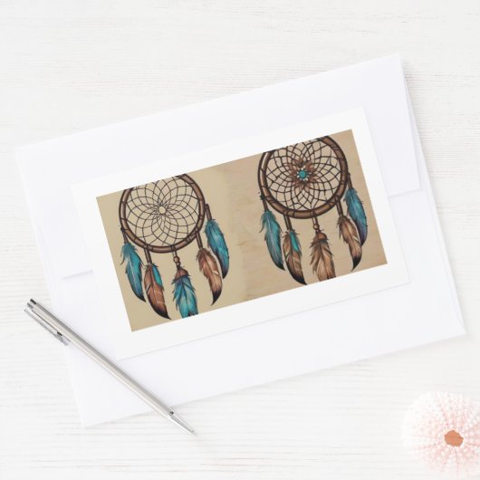 財布 長方形シール (封筒)