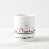 財政の調整者の花型女性歌手のマグ コーヒーマグカップ (中央)