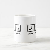 財政の貿易業者 コーヒーマグカップ (中央)