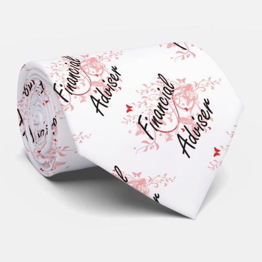 財政の顧問のButterfの芸術的な仕事デザイン ネクタイ (ロール)