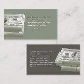 財政ビジネス名刺 名刺 (正面/裏面)