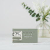 財政ビジネス名刺 名刺 (スタンド正面)