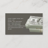 財政ビジネス名刺 名刺 (裏面)