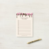 財焼いた産ベーカリー事業付箋 ポストイット (デスク上)