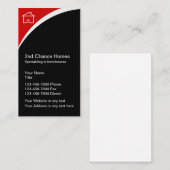 財産実在業カードの差し押さえ 名刺 (正面/裏面)