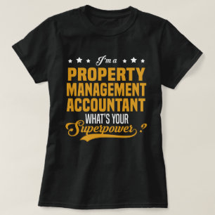 財産管理会計士 Tシャツ