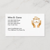 財産管理名刺 名刺 (裏面)