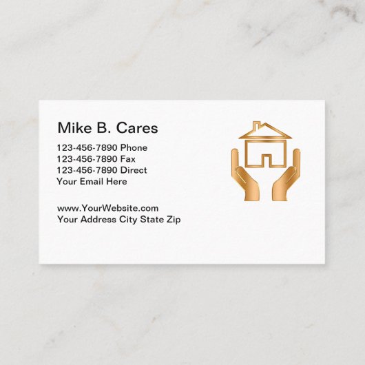 財産管理名刺 名刺 (裏面)