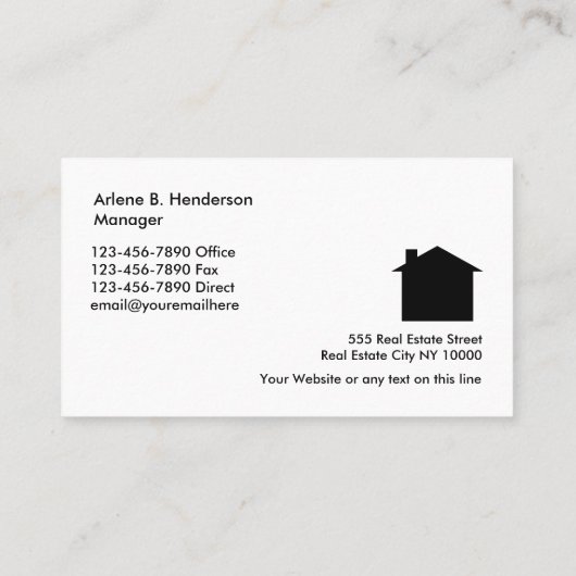 財産管理名刺 名刺 (裏面)