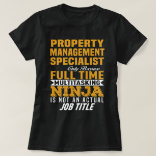 財産管理専門家 Tシャツ