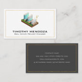 財産開発 |建物建築 名刺 (正面/裏面)