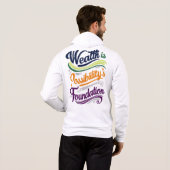 財貨は可能性のTシャツ パーカ (裏面フル)