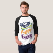 財貨は可能性のTシャツ Tシャツ (正面フル)