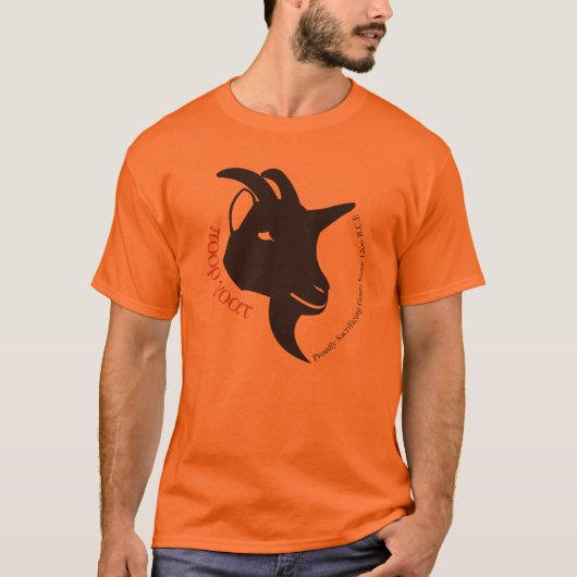 貧しいヤギ Tシャツ (正面)