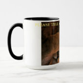 貧しいライオン マグカップ (左)