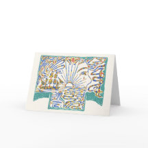 "貧しい蝶、待っている" Notecard