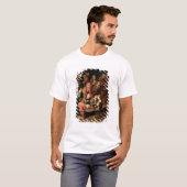 貧乏人に食糧を与えているAlcalaのSt.ディエゴ Tシャツ (正面フル)