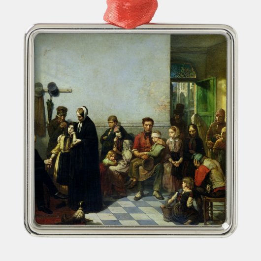 貧乏人のための医者 メタルオーナメント (正面)