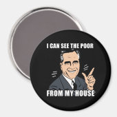 貧乏人の顔が見える マグネット (正面/裏面)