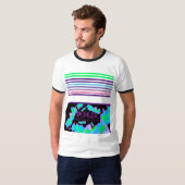 貧乏人。お腹すいた。駆動。T-シャツ Tシャツ (正面フル)