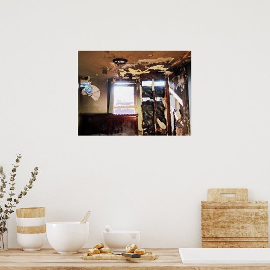 貧困の時代 ポスター (キッチン)