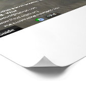 貧困ポイントの宇宙の整列 ポスター (角)