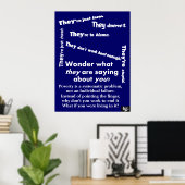 貧困ポスターだ ポスター (ホームオフィス)