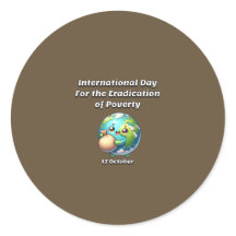 貧困国際的撲滅日。