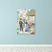 貧民のスラムからの追放 キャンバスプリント (インサイチュ (ウッドフロア))