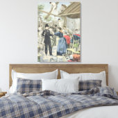 貧民のスラムからの追放 キャンバスプリント (インサイチュ (寝室))