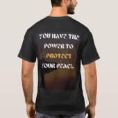 貧血認識度強:支持用Tシャツ Tシャツ (裏面)