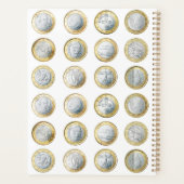 貨幣と旧貨幣の回収カスタマイズ プランナー手帳 (裏面)