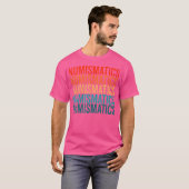 貨幣収集家 コイン収集家 Tシャツ (正面フル)