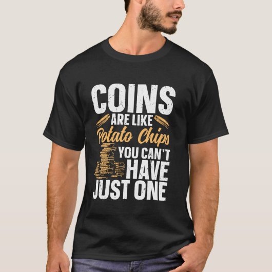 貨幣収集 Tシャツ (正面)