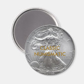 貨幣的クラシックな マグネット (正面/裏面)