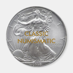 貨幣的クラシックな マグネット