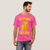 貨幣目付貨幣貨幣集金機 Tシャツ (正面フル)