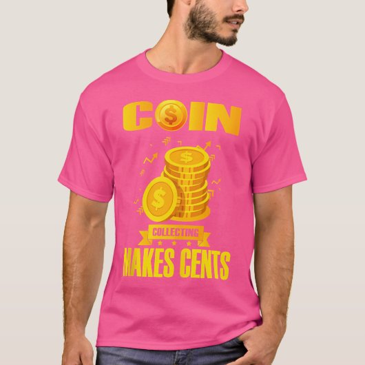 貨幣目付貨幣貨幣集金機 Tシャツ (正面)