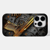 貨幣銃 Case-Mate iPhoneケース (裏面 (横))