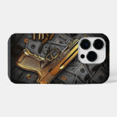 貨幣銃 iPhoneケース (裏面横)