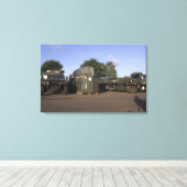 貨物の準備 キャンバスプリント (インサイチュ (ウッドフロア))