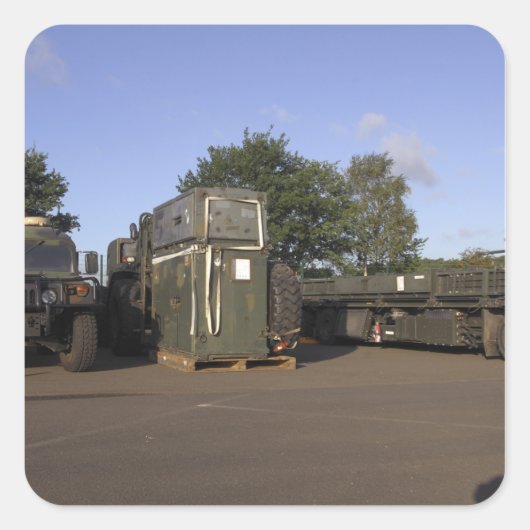 貨物の準備 スクエアシール (正面)