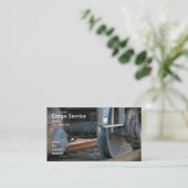 貨物サービス 名刺 (スタンド正面)