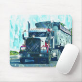 貨物トラックのトラックの運転手の芸術のマウスパッド マウスパッド (マウス)
