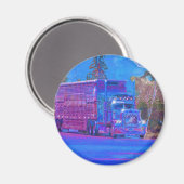 貨物トラックの大きい装備のトラック運転手のギフト マグネット (正面/裏面)