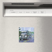 貨物トラックの大きい装備のトラック運転手のギフト マグネット (インサイチュ (食洗機))