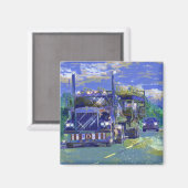 貨物トラックの大きい装備のトラック運転手のギフト マグネット (正面/裏面)